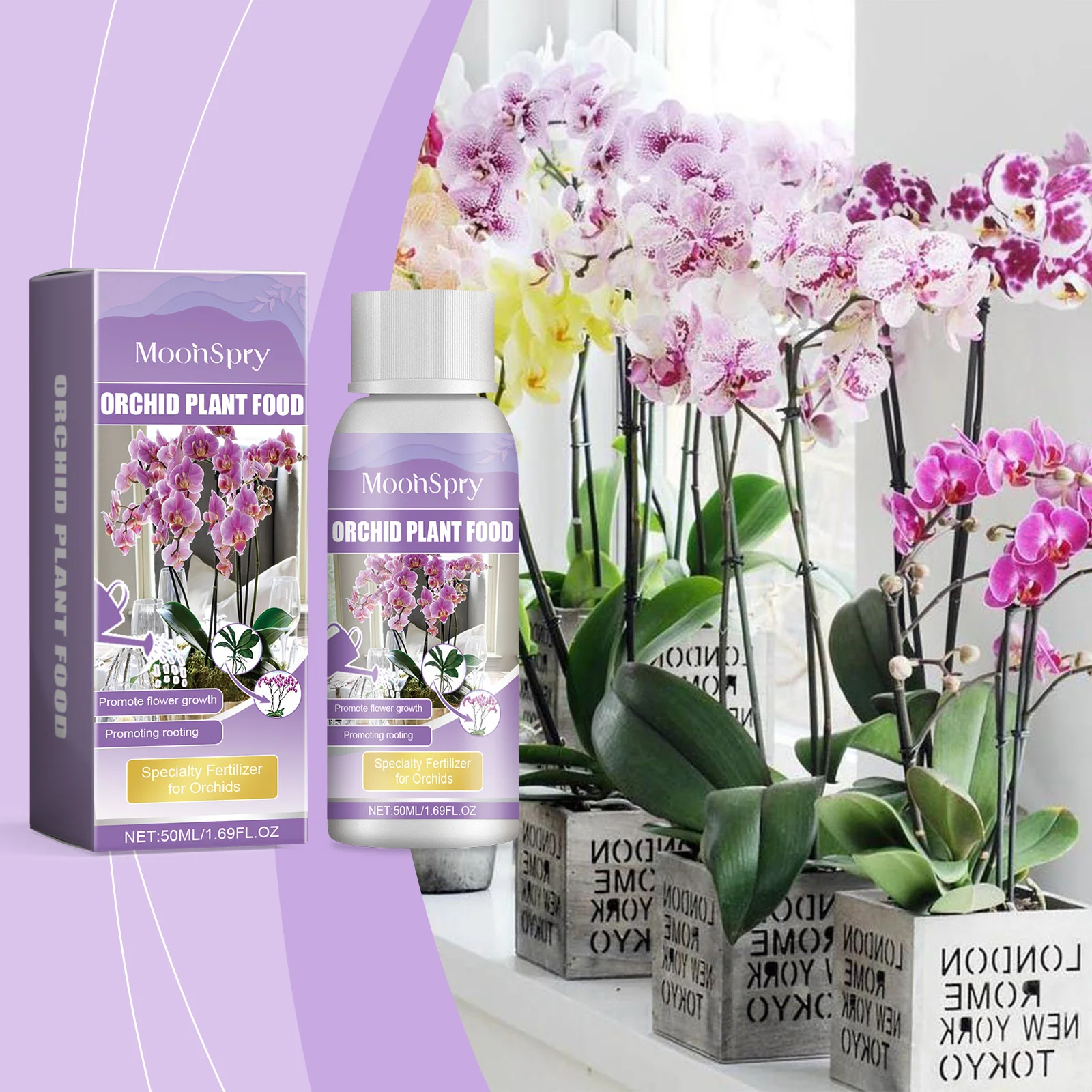 Orchid Plant Growth Agent - Fl - Plant Pot review and price