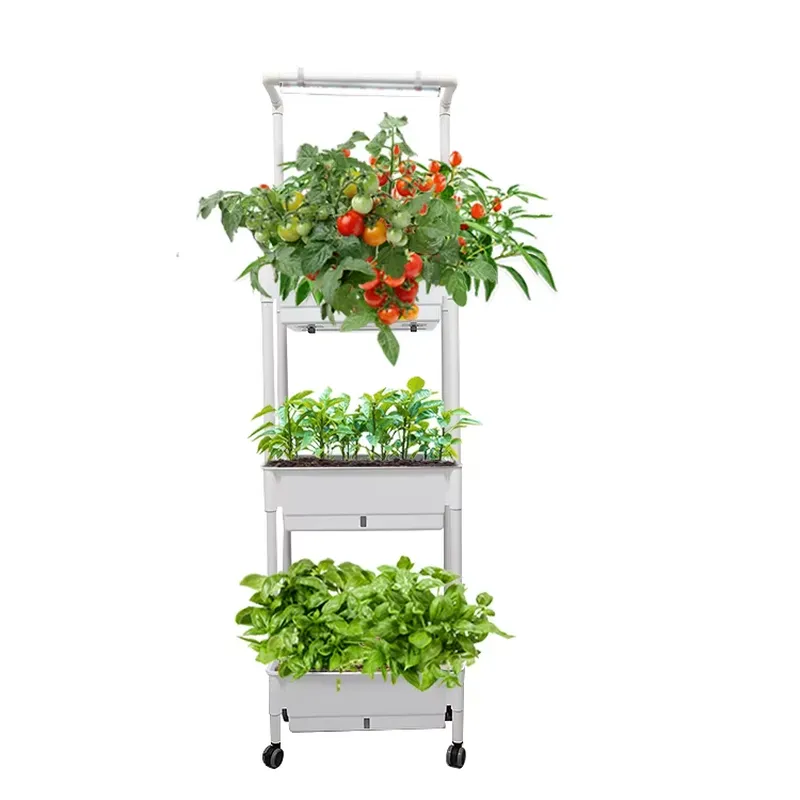 Movable Vertical Grow 3 Level  - Self Watering Planter review and price