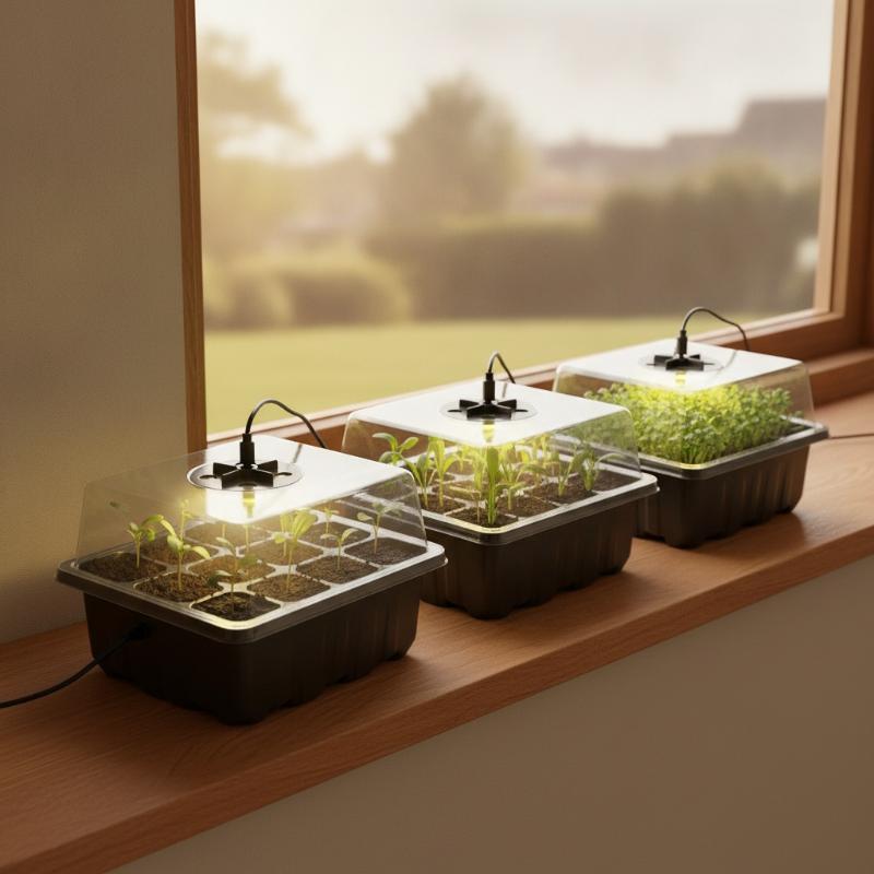 6/12-Cell Home Seed Starter Tr - Seed Starter Tray review and price