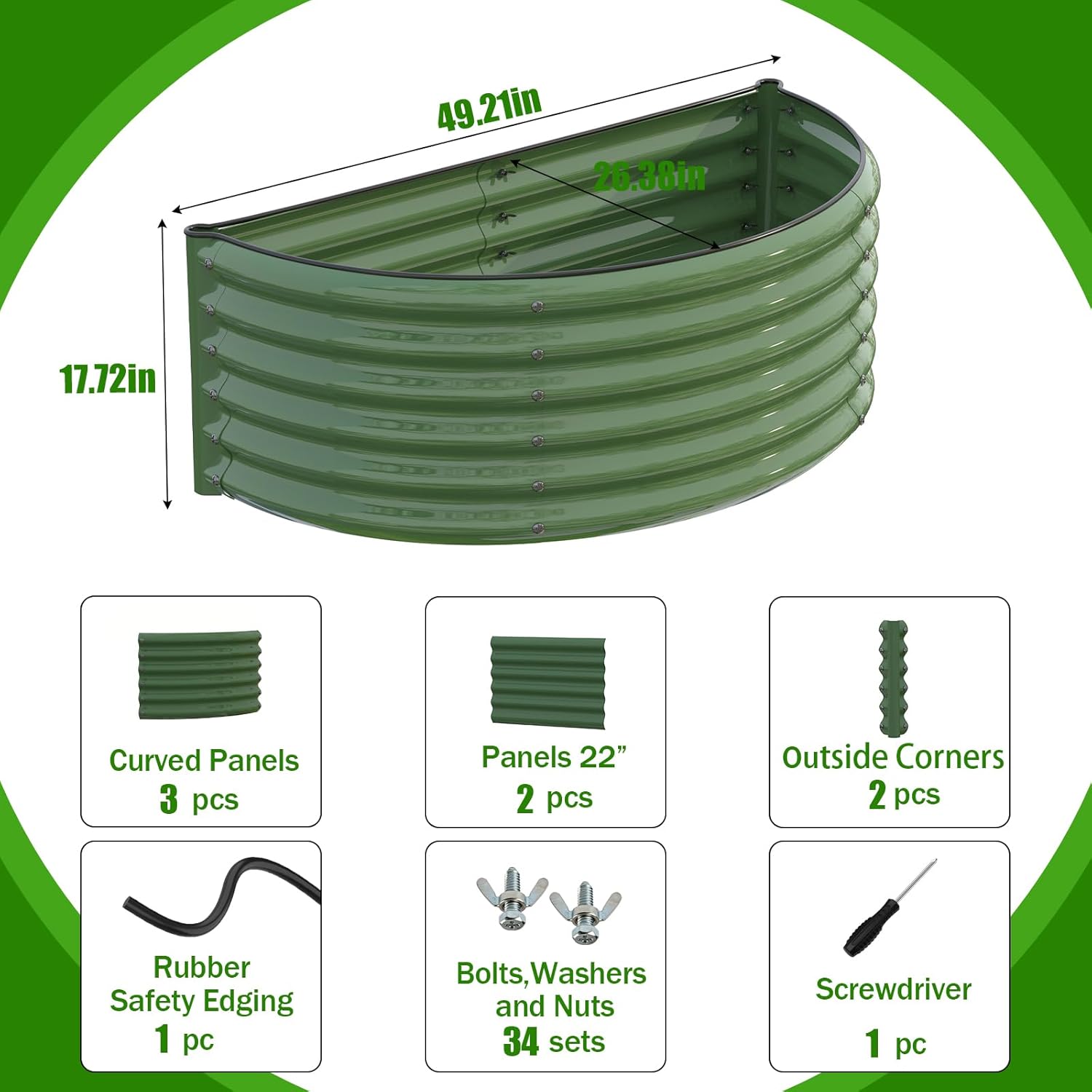 Galvanized Raised Garden Bed O - Raised Garden Bed review and price