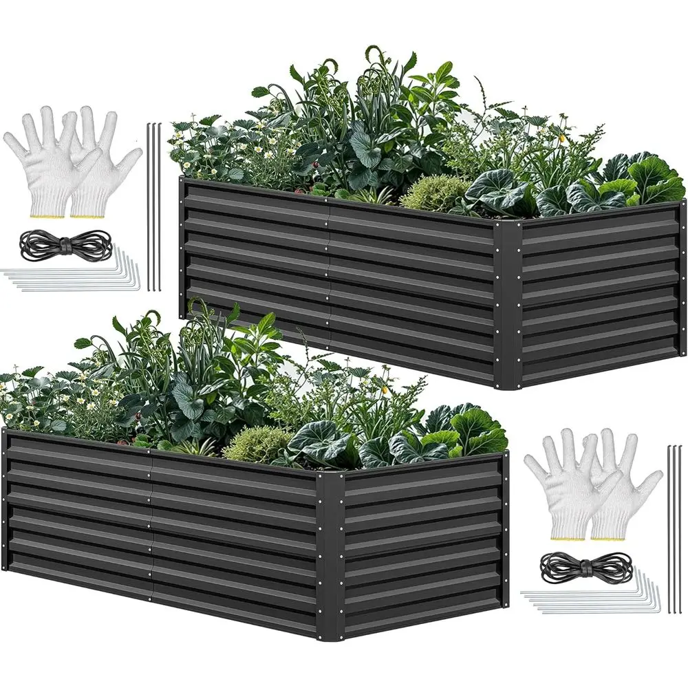 6x3x2ft Large Galvanized Metal - Garden Gloves review and price