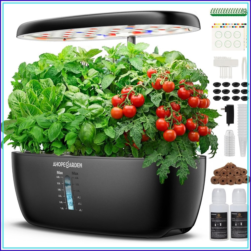 12 Pod Hydroponic Garden with  - Hydroponic Kit review and price