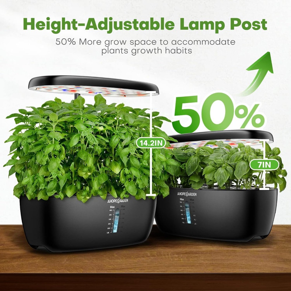 12 Pod Hydroponic Garden with  - Hydroponic Kit review and price