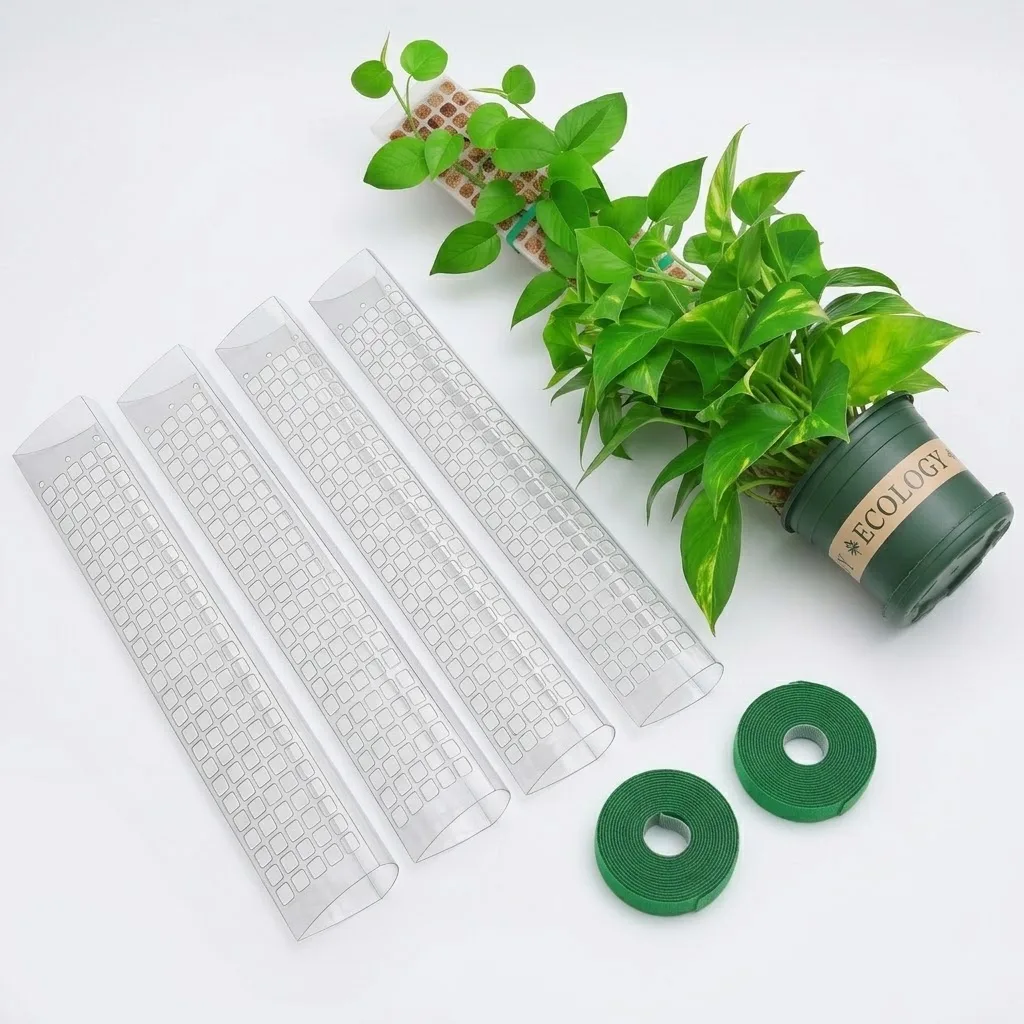Plastic Moss Pole Plant Stand  - Indoor Herb Garden review and price