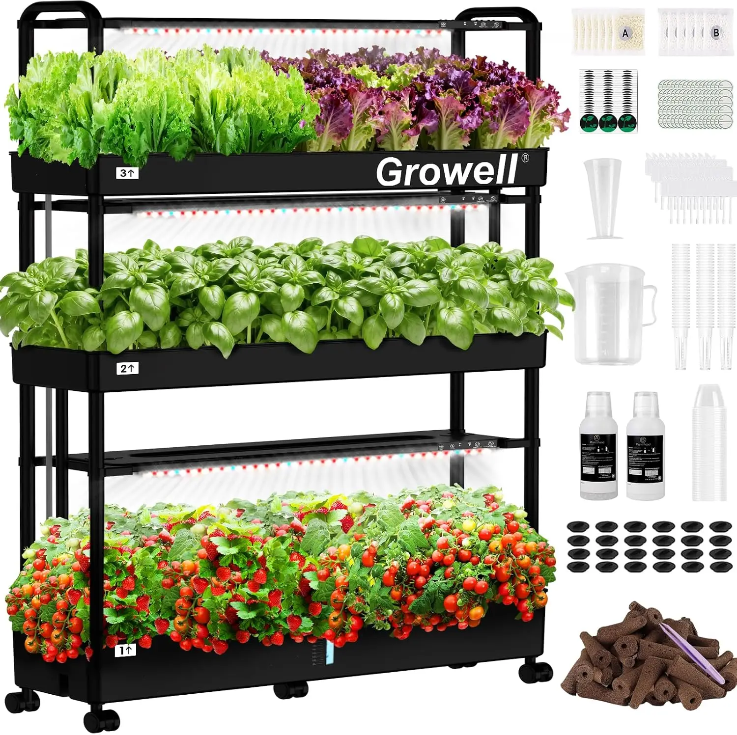 Large Hydroponics Growing Syst - Hydroponic Kit review and price