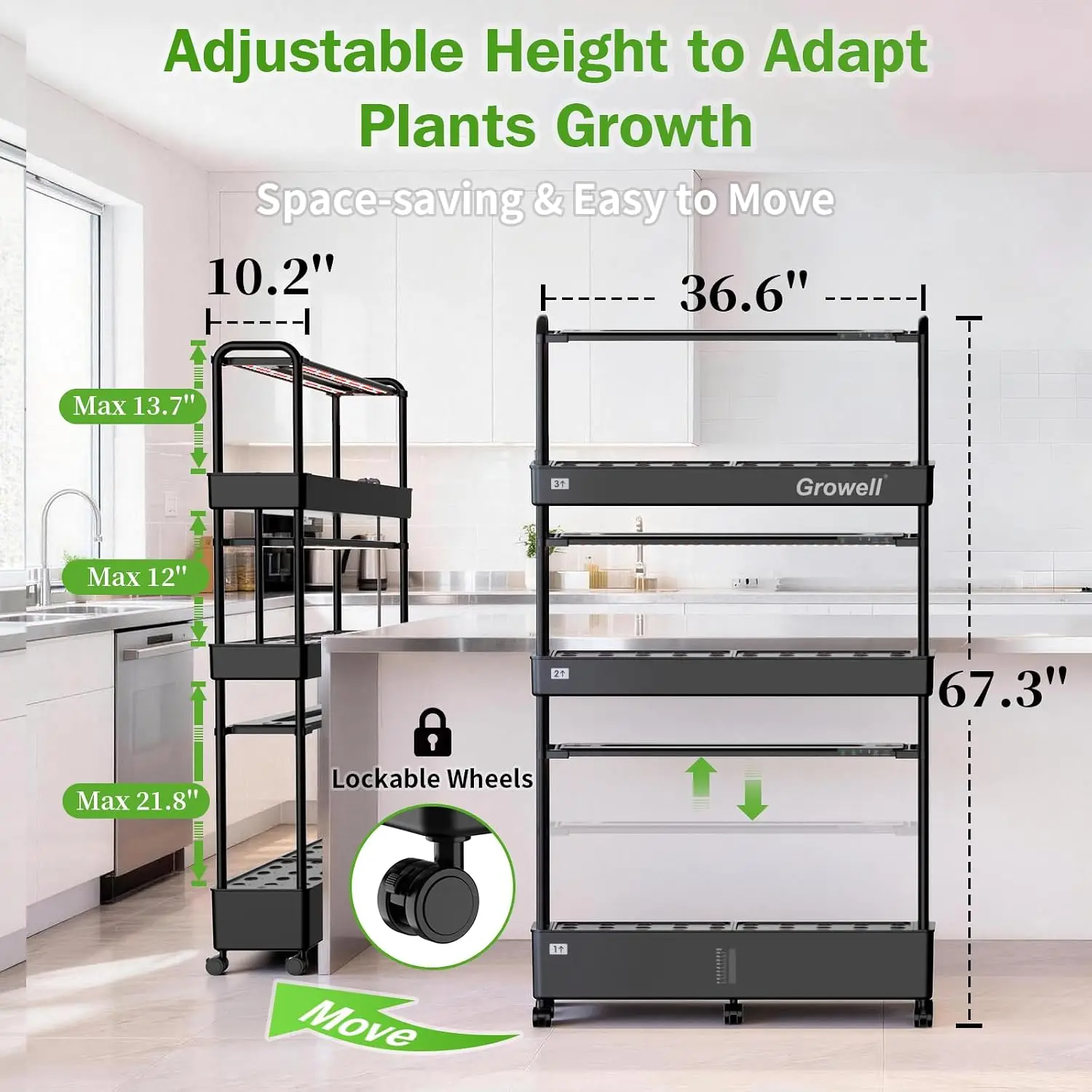 Large Hydroponics Growing Syst - Hydroponic Kit review and price