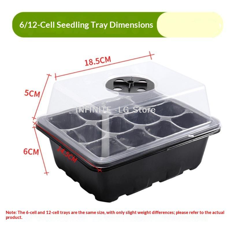 6/12-Cell Home Seed Starter Tr - Seed Starter Tray review and price