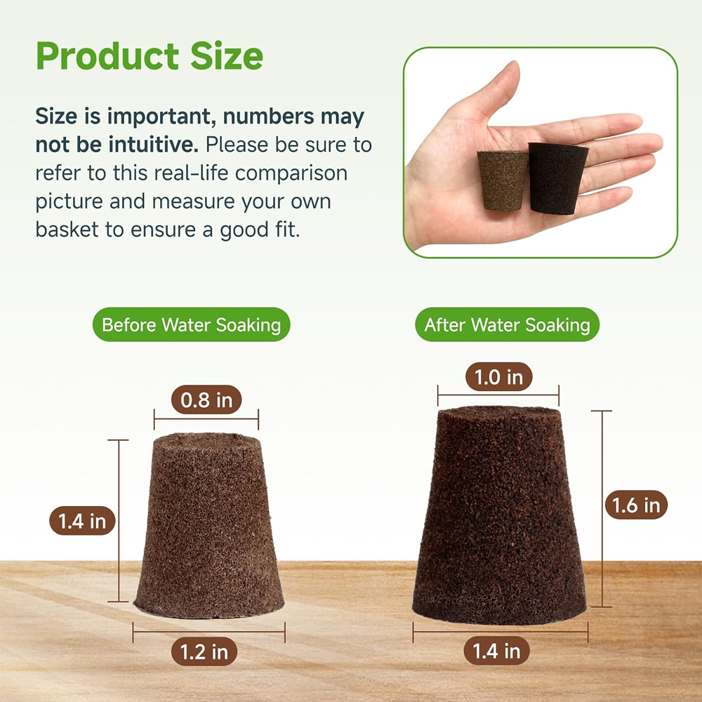 20 Hydroponic Growing Sponges, - Indoor Herb Garden review and price