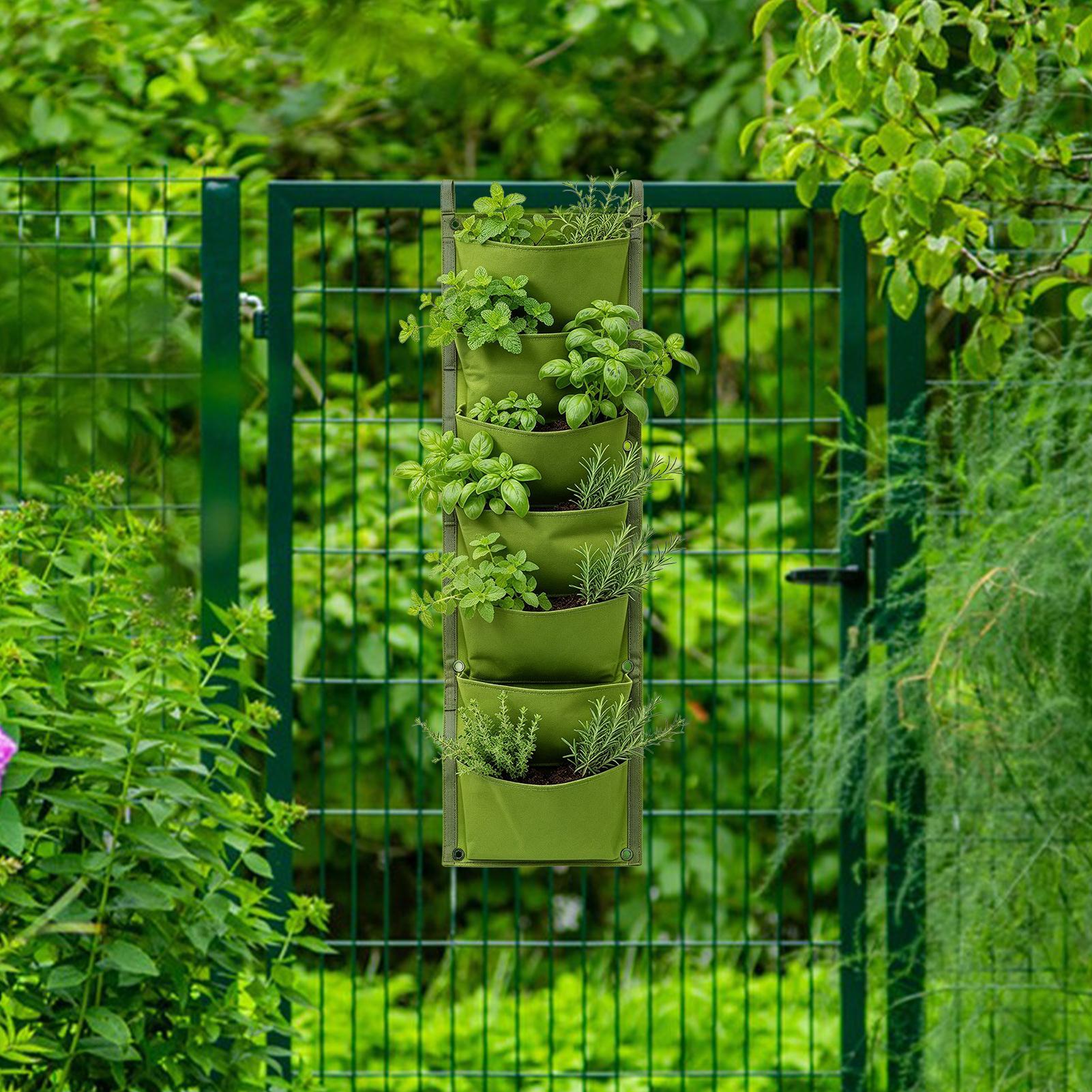 Wall Pocket Planter Space-Savi - Grow Bag review and price
