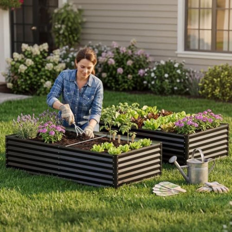 Outdoor vegetable gardening: g - Raised Garden Bed review and price