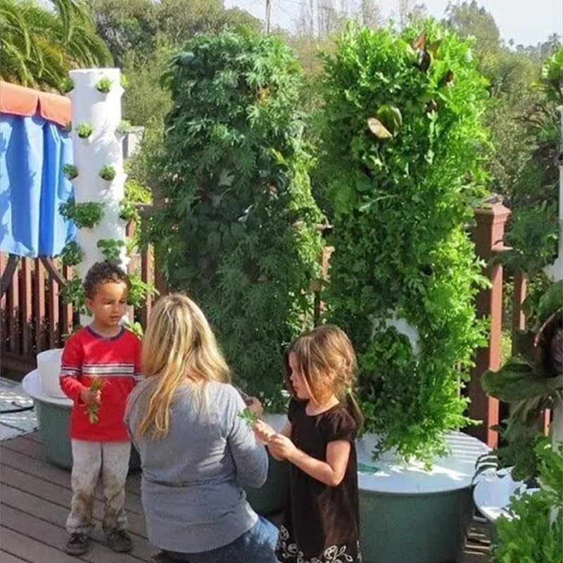 Vertical Hydroponic Grow Tower - Indoor Herb Garden review and price