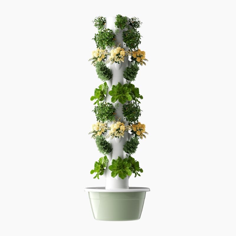 Vertical Hydroponic Grow Tower - Indoor Herb Garden review and price